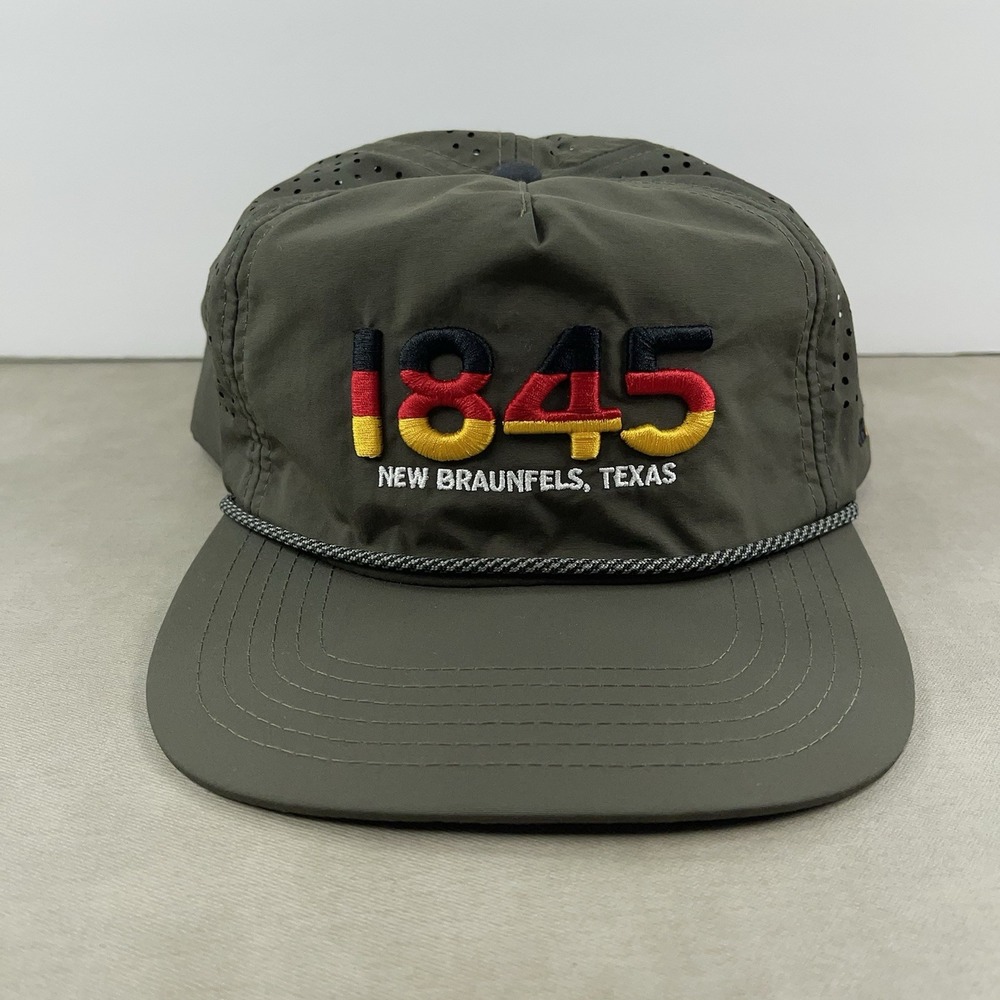 Staunch Traditional Outfitters 1845 New Braunfels Texas Snapback Hat Performance